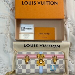 ****SOLD ON FB GROUP ***
Louis Vuitton Clemence Wallet “summe trunks” edition